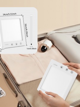 調節可能なスタンド付きLED治療ランプ、超薄型、UVフリー、10,000ルーメンのリラクゼーションライト、タッチコントロール、3色温度とステップレス調節可能な明るさレベルを搭載、4つのタイマー機能を備え、家庭やオフィスでの使用に適しています。