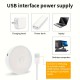 USB充電式バッテリー付き3個セット調節可能な明るさLEDモーションセンサーナイトライト、キッチンカウンター＆階段用マグネットキャビネット照明 - コードレスホームUSBライト、電子式