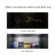 10個セットRGBライトミーLEDヒンジライト、タッチ起動自動キャビネット照明、高さ調節可能、ワードローブ・バスルーム＆収納ドア用省エネモーションセンサー - ライトグレープラスチック、自動ドアライト | スリークな自動ライト | 高輝度LED