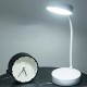 モダンなUSBプラグイン式伸縮デスクランプ、ボタン式LEDデスク照明、プラスチックベース、リビングルーム寝室に最適な装飾、バッテリー不要、ハロウィーン、バレンタインデー、誕生日、クリスマスプレゼントに最適なUSB給電