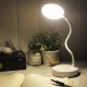 モダンなUSBプラグイン式伸縮デスクランプ、ボタン式LEDデスク照明、プラスチックベース、リビングルーム寝室に最適な装飾、バッテリー不要、ハロウィーン、バレンタインデー、誕生日、クリスマスプレゼントに最適なUSB給電