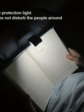 1個の調光可能なLEDクリップ式読書ライト、USB充電式、タッチコントロール、暖白色、目の保護テーブルランプ、屋内用、200mAhバッテリー、研磨仕上げ