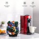 コーヒーポッドオーガナイザーホルダー、コーヒーカプセルホルダー、キッチンカウンタートップ用大容量コーヒーポッド収納ラック（ブラック、Sサイズ）