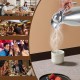 パンセルカ 68オンス ステンレススチール サーマルカラフ - 二重壁真空断熱、蓋付き、コーヒー/紅茶を12時間温かく、飲み物を24時間冷たく保つ - 家庭＆オフィス使用に最適