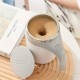蓋付き自動撹拌電動ミキシングカップ - 高速、磁気ステンレス製コーヒー＆ミルクミキサー、家庭・オフィス・旅行用 - 完璧なクリスマスギフト