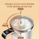 自動搖動コーヒーマグ - ステンレススチールアップグレード、USB充電式、耐久性のあるプラスチック、コーヒー、ミルク、ココアに多目的 (コーヒーマグ | モダンなコーヒーマグ | 耐久性のあるコーヒーマグ)
