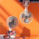 バレンタインデーのギフト、多機能で実用的な充電式ミニファン。さまざまなシナリオに適した解体式で折りたたみ可能。デスクトップファンや電話スタンドとして使用でき、クリップ機能を備えたオフィス、ベッドサイド、屋外活動に適しています。新年、家族、ホリデーに最適なギフトです。