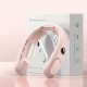 充電式ウェアラブルネックファン - 個人用ポータブル冷却扇風機、USB充電対応・ハンズフリーブレードレスファン（女性と男性向け）- 5段階速度調整、4000mAhバッテリー