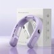 充電式ウェアラブルネックファン - 個人用ポータブル冷却扇風機、USB充電対応・ハンズフリーブレードレスファン（女性と男性向け）- 5段階速度調整、4000mAhバッテリー
