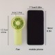 1pc ミニポータブルファンハンドヘルドバッテリー式ファンポータブルフェイスファン小型パーソナルファン夏の旅行旅行メイクまつげビーチ屋内屋外冷却ギフト