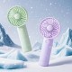 携帯用USB充電式ミニファン、3段階調節可能な冷却機能、ベッドルーム・オフィス・アウトドア使用に適したコンパクトデザイン - ピンク