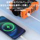 デジタルディスプレイ付きポータブルクリップオンファン - 調整可能なウエストファン、3スピード、USB充電式、長持ちのバッテリー、屋外作業場に最適、ミニサイズのパワーバンク機能と警告ライト付き
