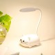 調整可能なキュートな漫画猫のデスクランプ。USB充電機能と目の保護のための温かみのある白色光を備えています。誕生日プレゼント、記念日のギフト、バレンタインデーのサプライズに最適です。