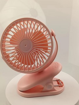 ポータブルデスクトップファン、クリップ式ファン、2モード3スピードUSB充電式長寿命バッテリーベビーカーファン、16dps静音サマーファンベビーカー用