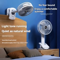 バレンタインデーのギフト、多機能で実用的な充電式ミニファン。さまざまなシナリオに適した解体式で折りたたみ可能。デスクトップファンや電話スタンドとして使用でき、クリップ機能を備えたオフィス、ベッドサイド、屋外活動に適しています。新年、家族、ホリデーに最適なギフトです。